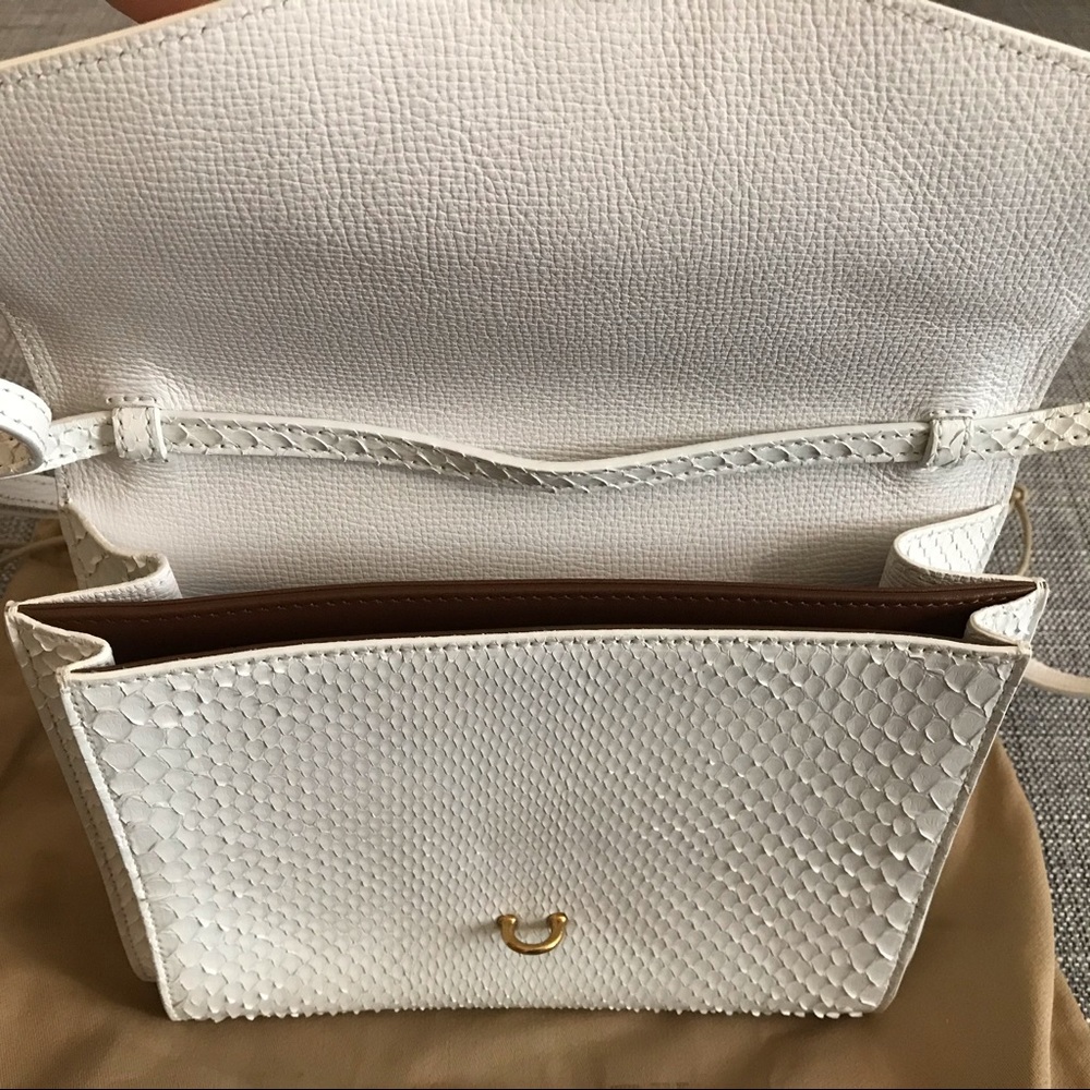 New! Burberry Small Python Cross Body Bag! - Picture 7 of 8